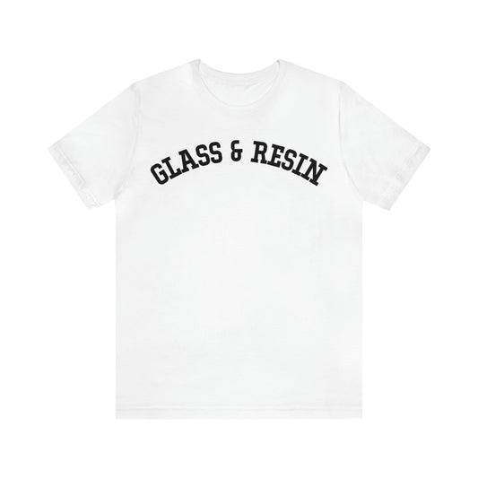 GLASS & RESIN • Unisex Jersey Short Sleeve Tee